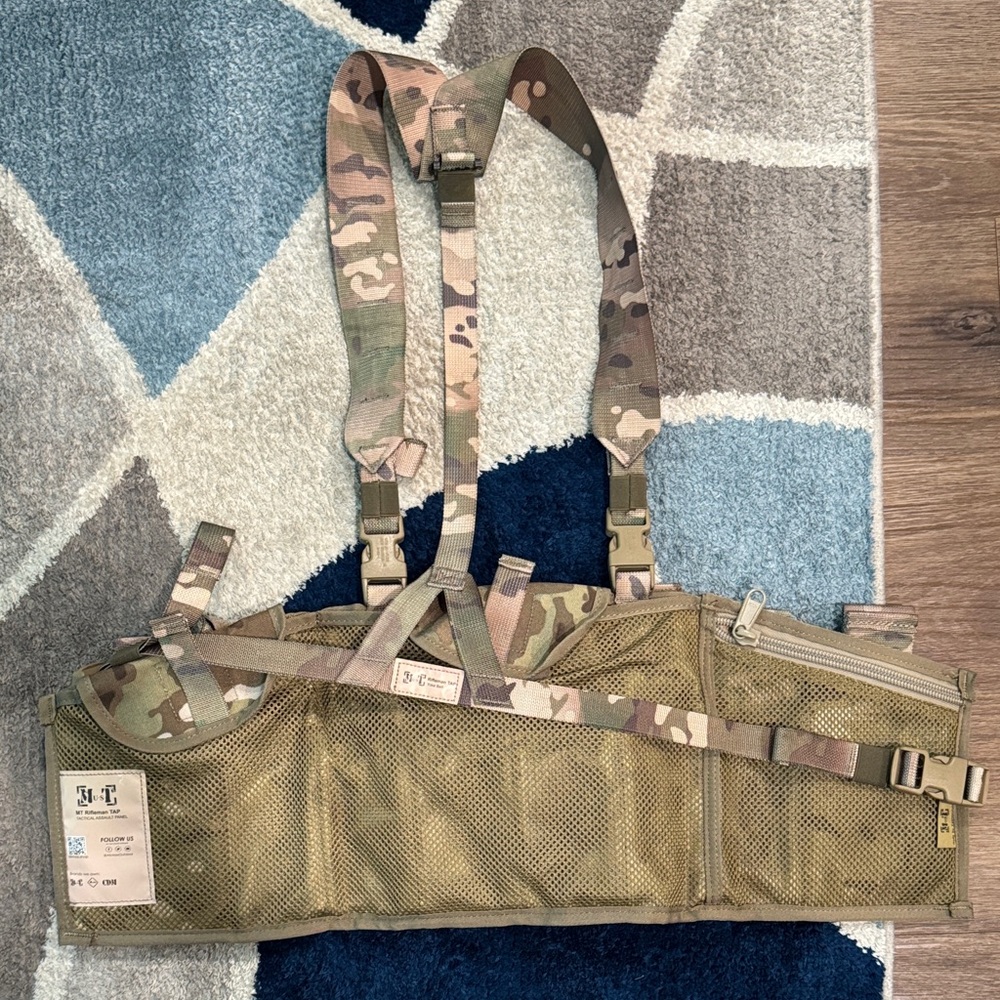 Multicam Tactical Chest Rig Utility Vest - Picture 2 of 3